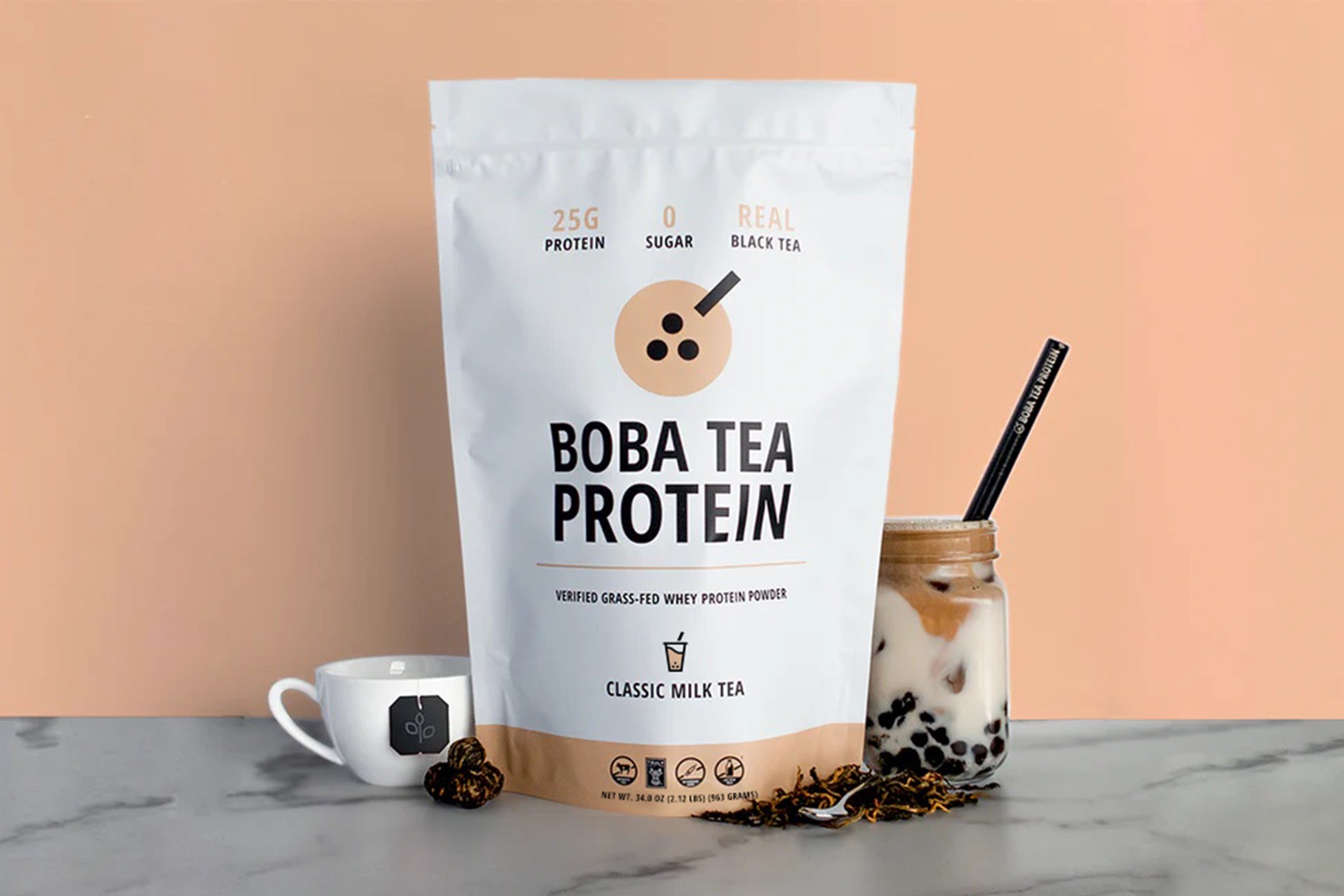 Classic Milk Tea Whey Protein-Boba Tea Protein