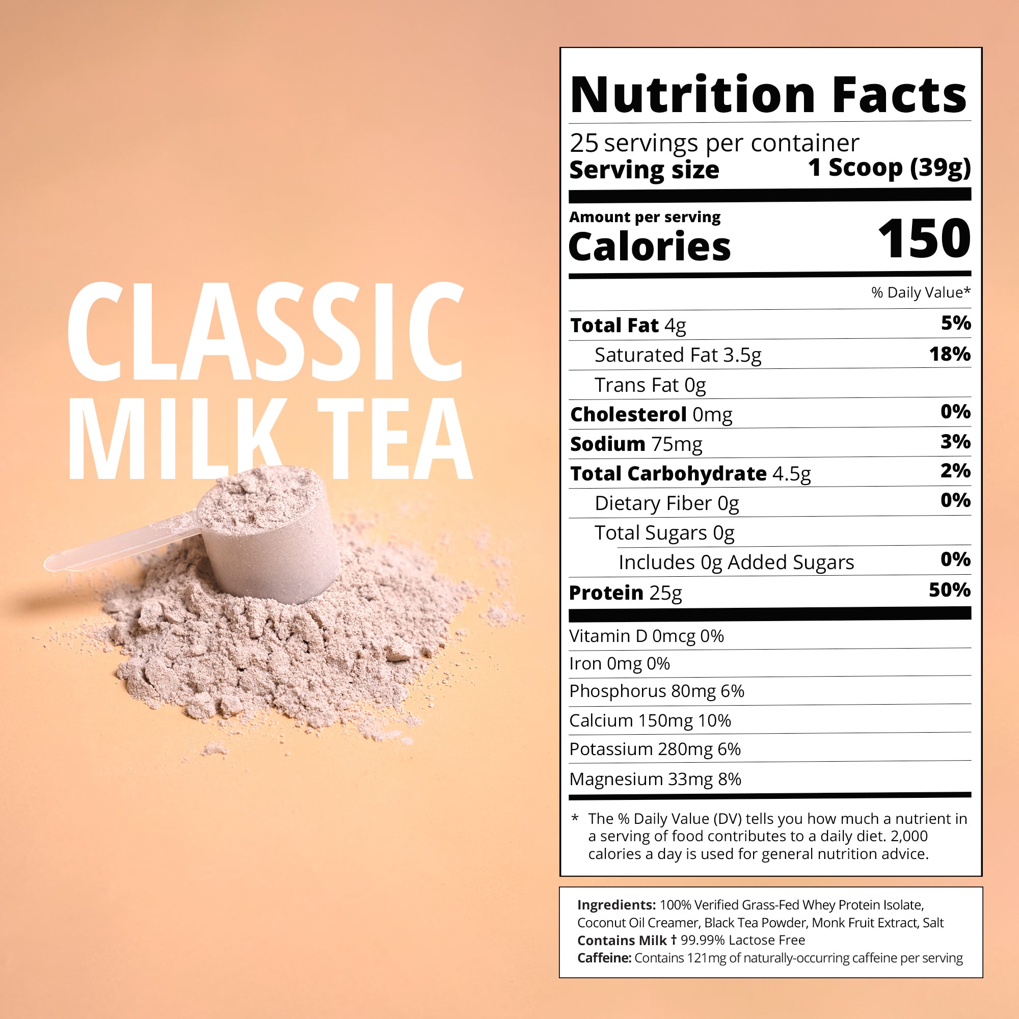Classic Milk Tea Whey Protein
