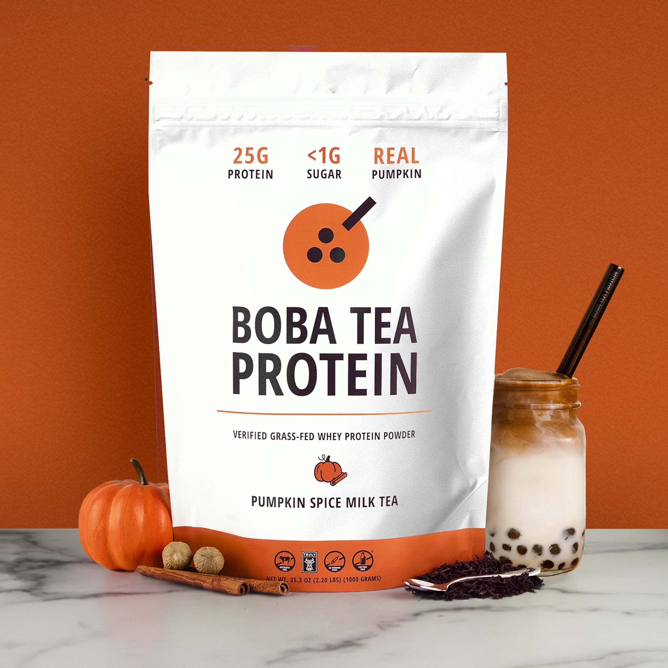 Pumpkin Spice Milk Tea Whey Protein