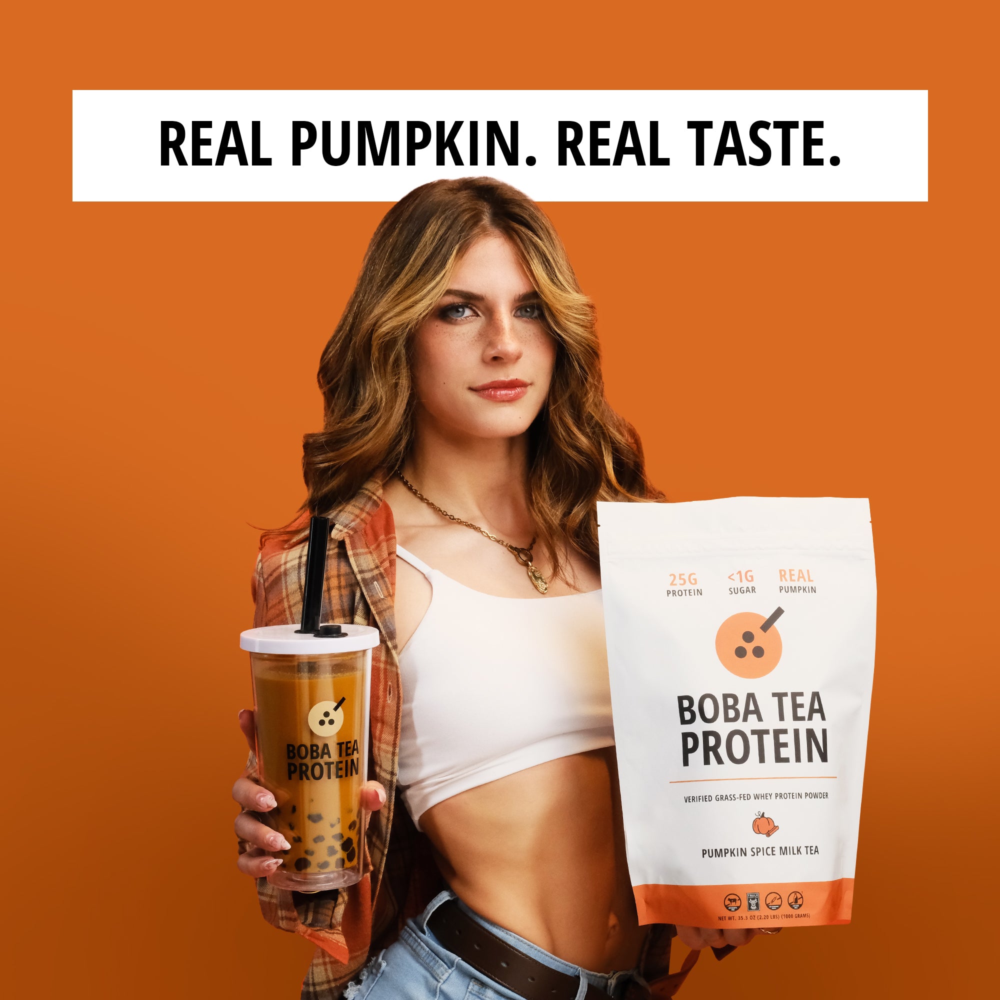 Pumpkin Spice Milk Tea Whey Protein