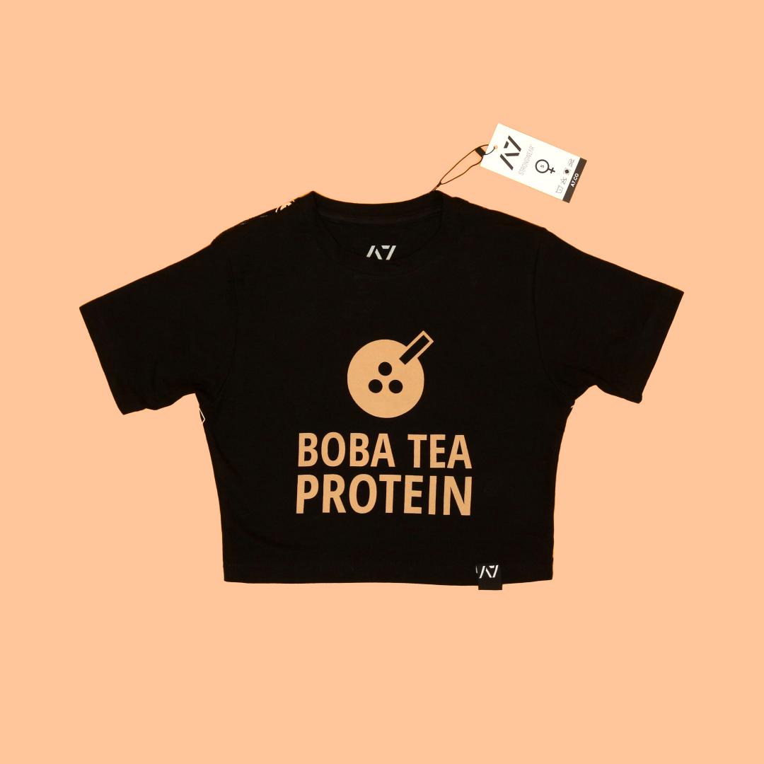 Boba Tea Protein x A7 Intl - Women's Bar Grip Crop