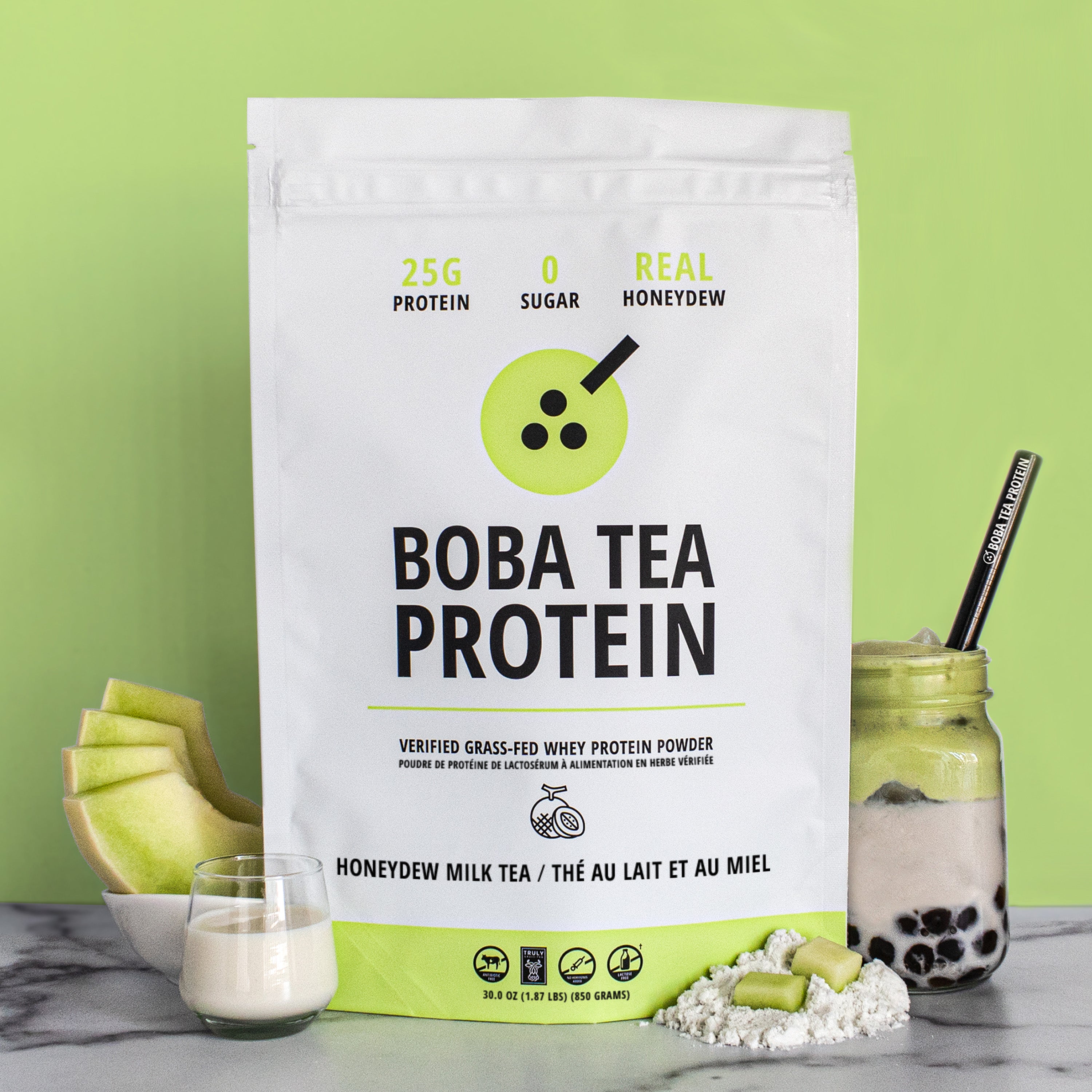 Honeydew Milk Tea Whey Protein