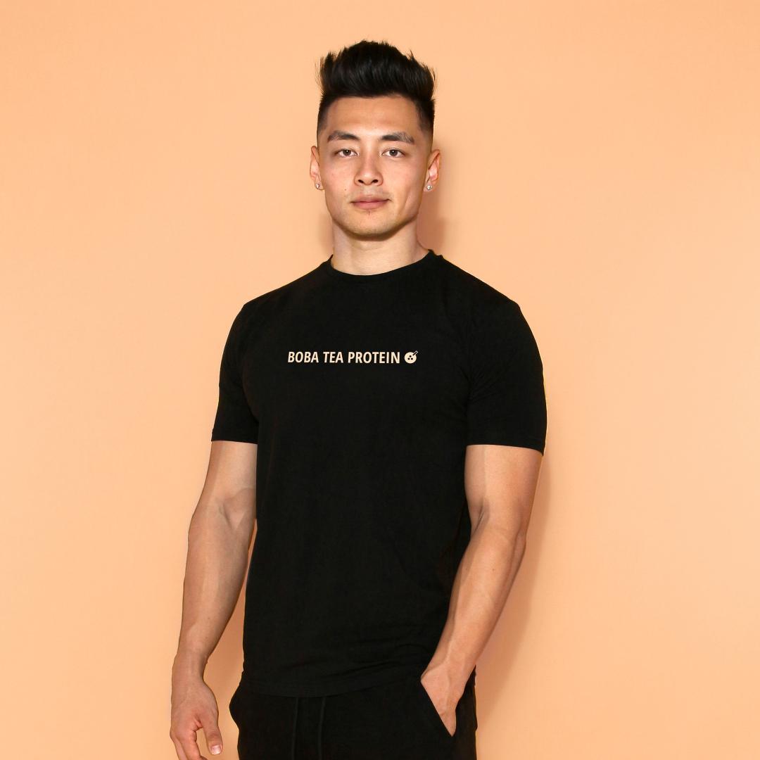 Boba Tea Protein x A7 Intl - Men's Bar Grip Shirt | Small Logo